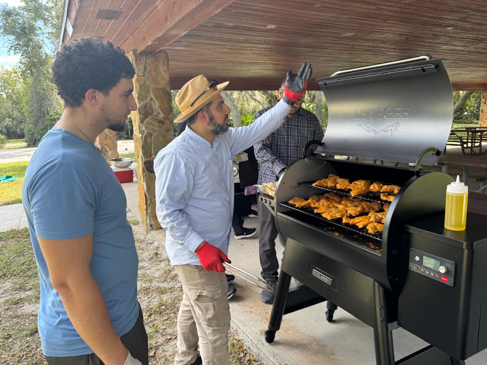 Community gathering at Illuminating Hearts Institute